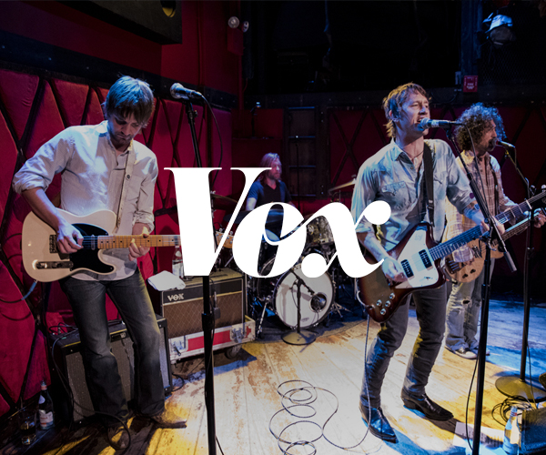 Chris Shiflett of the Foo Fighters debuting his country album in New York. Shot on assignment for Vox Amps